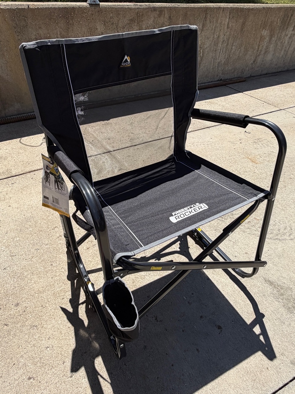 GCI Outdoor Freestyle Rocker Mesh Chair - Picture 3 of 3